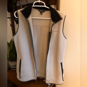 Eddie Bauer sherpa vest
